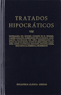 Books Frontpage 307. Tratados hipocráticos. Vol. VIII