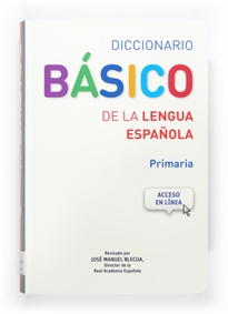 Books Frontpage Diccionario Básico de la lengua española. Primaria
