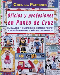 Books Frontpage Serie Punto de Cruz nº 3. OFICIOS Y PROFESIONES EN PUNTO DE CRUZ