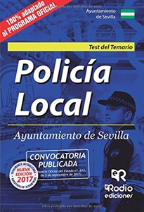 Books Frontpage Policia Local del Ayuntamiento de Sevilla. Test del Temario