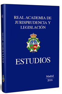 Books Frontpage Estudios. Real academia de Legislación y Jurisprudencia