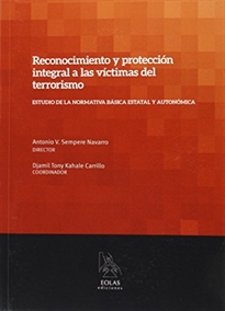 Books Frontpage Reconocimiento Y Protección Integral A Las Víctimas Del Terrorismo