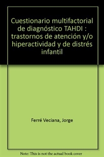 Books Frontpage Cuestionario multifactorial de diagnóstico TAHDI