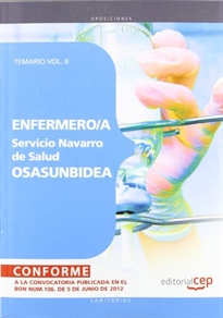 Books Frontpage Enfermero/a del Servicio Navarro de Salud-Osasunbidea. Temario Vol.II