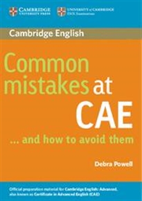 Books Frontpage Common Mistakes at CAE...and How to Avoid Them