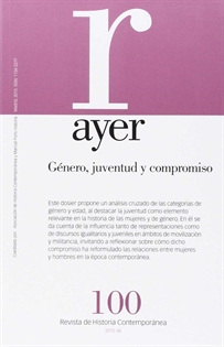 Books Frontpage GÉNERO, JUVENTUD Y COMPROMISO (Ayer 100)