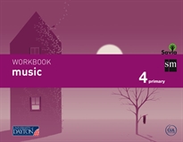 Books Frontpage Music. 4 Primary. Savia. Workbook