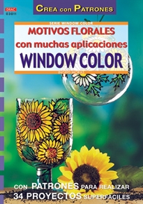 Books Frontpage Serie Window Color nº 11. MOTIVOS FLORALES CON MUCHAS APLICACIONES WINDOW COLOR