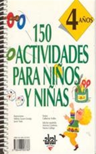 Books Frontpage 150 actividades para niños y niñas de 4 años