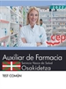 Front pageAuxiliar de Farmacia. Servicio vasco de salud-Osakidetza. Test Común
