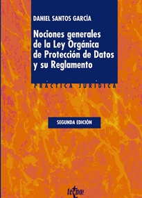 Books Frontpage Nociones generales de la Ley Orgánica de Protección de Datos y su Reglamento