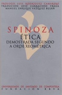 Books Frontpage Spinoza. Ética demostrada segundo a orixe xeométrica