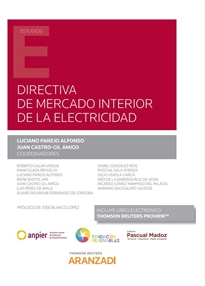 Books Frontpage Directiva de mercado interior de la electricidad (Papel + e-book)