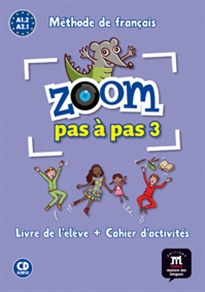 Books Frontpage Zoom pas à pas 3 Livre de l´éleve+Cahier d'exercises + CD