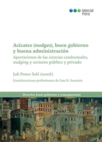 Books Frontpage Acicates (nudges), buen gobierno y buena administración