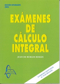 Books Frontpage Exámenes de Cálculo Integral
