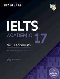 Books Frontpage IELTS 17 Academic Student's Book with Answers with Audio with Resource Bank