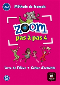 Books Frontpage Zoom pas à pas 4 Livre de l´éleve+Cahier d'exercises + CD