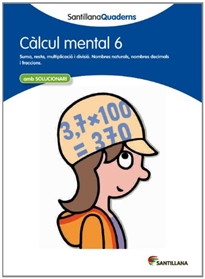 Books Frontpage Calcul Mental 6 Santillana Quaderns