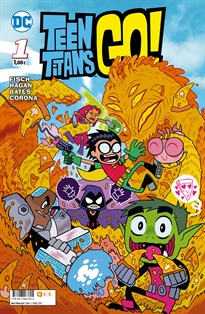 Books Frontpage Teen Titans Go! núm. 01