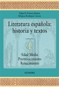 Books Frontpage Literatura española, historia y textos: edad media, prerrenacimiento, renacimiento