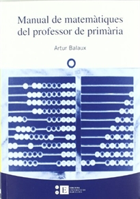 Books Frontpage Manual de matemàtiques del professor de primària