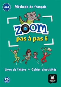 Books Frontpage Zoom pas à pas 5 Livre de l´éleve+Cahier d'exercises + CD