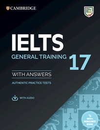 Books Frontpage IELTS 17 General Training Student's Book with Answers with Audio with Resource Bank