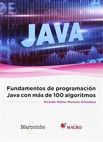 Books Frontpage Fundamentos de programación Java con más de 100 algoritmos