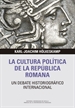 Front pageLa cultura política de la República Romana