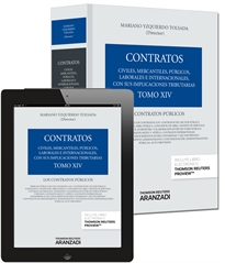 Books Frontpage Tomo XIV. Los contratos públicos (Papel + e-book)