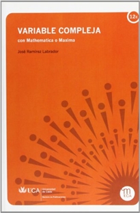 Books Frontpage Variable compleja con Mathematica o Maxima