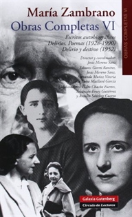 Books Frontpage Escritos autobiográficos. Delirios. Poemas (1928-1990) vol. VI