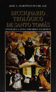 Books Frontpage Diccionario teológico de Santo Tomás