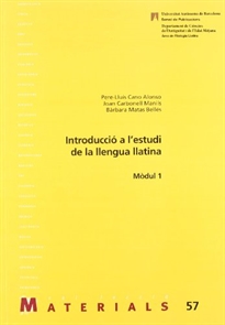 Books Frontpage Introducció a l'estudi de la llengua llatina