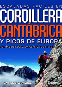 Books Frontpage Escaladas fáciles en la Cordillera Cantábrica y Picos de Europa