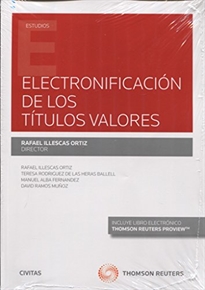 Books Frontpage Electronificación de los títulos valores (Papel + e-book)