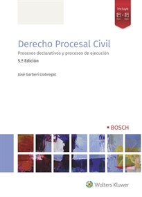 Books Frontpage Derecho procesal civil (5.ª Edición)