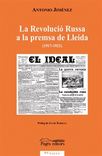 Books Frontpage La Revolució Russa a la premsa de Lleida (1917-1921)