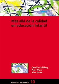 Books Frontpage Más allá de la calidad en educación Infantil