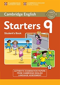 Books Frontpage Cambridge English Young Learners 9 Starters Student's Book