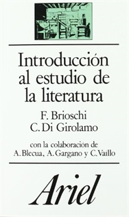 Books Frontpage Introducción al estudio de la literatura