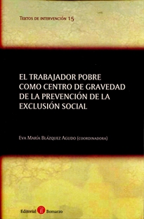 Books Frontpage El trabajador pobre como centro de gravedad de la prevención de la exclusión social