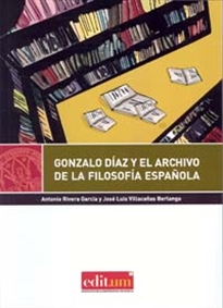 Books Frontpage Gonzalo Díaz y el Archivo de la Filosofía Española