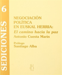 Books Frontpage Negociación política en Euskal Herria