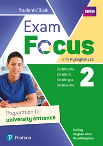 Books Frontpage Exam Focus 2 Student's Book Print & Digital InteractiveStudent's Book - MyEnglishLab Access Code