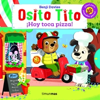 Books Frontpage Osito Tito. ¡Hoy toca pizza!