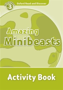 Books Frontpage Oxford Read and Discover 3. Amazing Minibeasts Activity Book