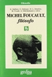 Front pageMichel Foucault, filósofo