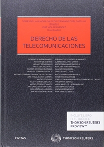 Books Frontpage Derecho de las Telecomunicaciones (Papel + e-book)